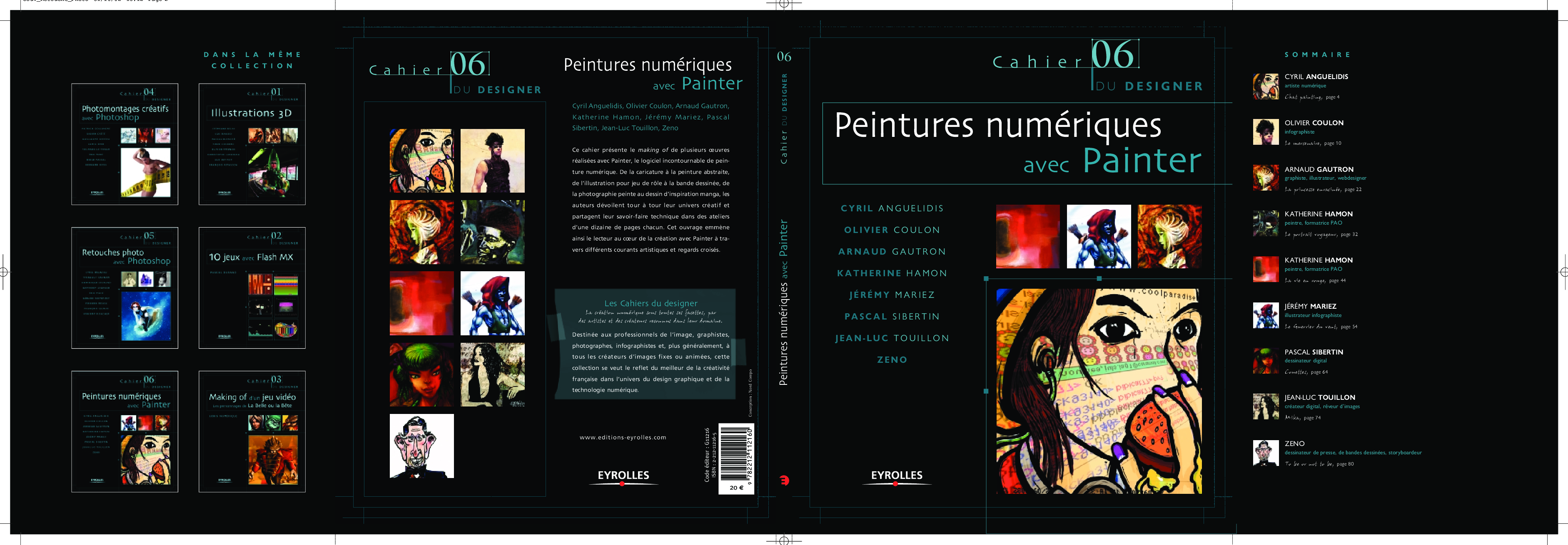 Peintures numériques avec Painter, Les cahiers du designer n° 6, Éditions Eyrolles, 2002