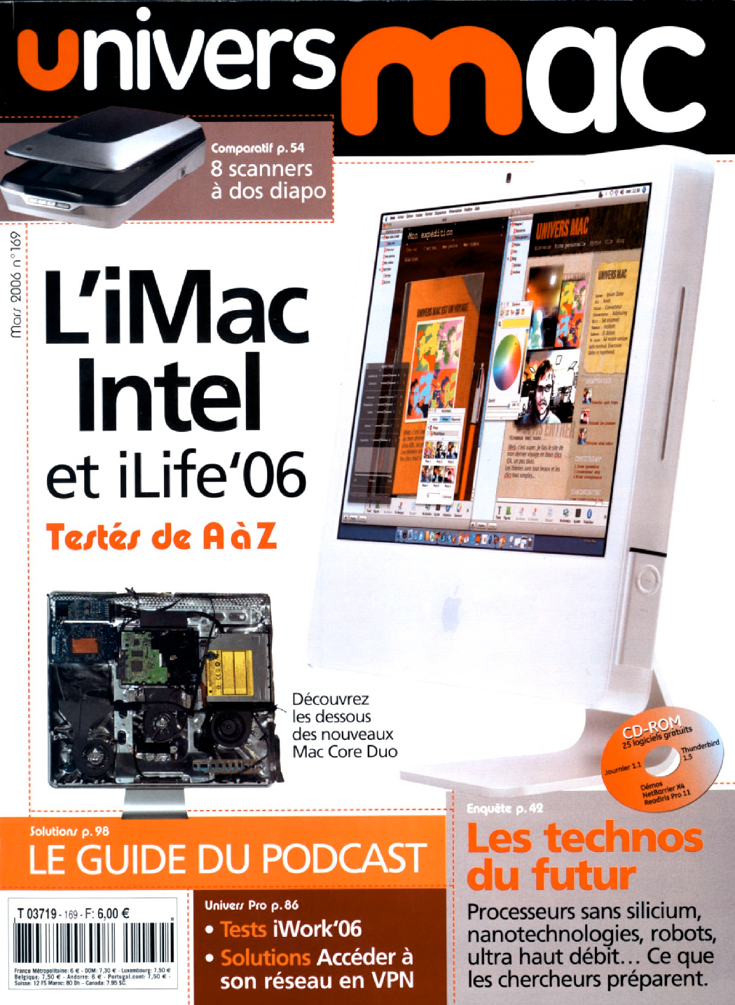 Univers Mac, mars 2006